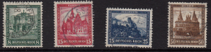 Germany Semi-Postal #B38- B41 used