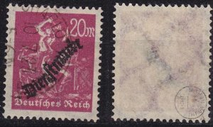 GERMANY REICH Dienst [1923] MiNr 0075 Y ( O/used ) [04]