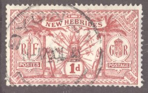 New Hebrides- British, Sc #18, Used