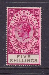 Gibraltar 1912 KGV Sc 89 MH