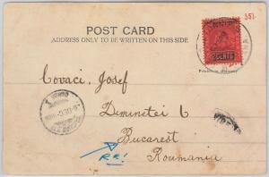 52298 -  British Guiana -  POSTAL HISTORY: POSTCARD to ROMANIA 