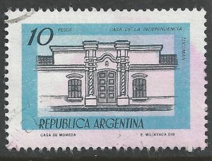 Argentina #1160 10p Independence Hall, Tucuman