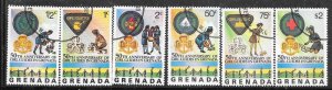 Grenada #724-729 Girl Scouts (CTO) CV$1.70