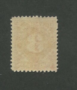 1895 United States Postage Due Stamp #J33 Mint Never Hinged F/VF Original Gum