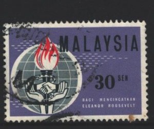 Malaysia Sc#10 Used