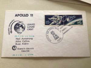 Apollo 11 Man on the Moon 1969 Moon Landing stamp cover   A13774