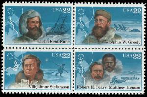 # 2220-2223 MINT NEVER HINGED ARCTIC EXPLORERS