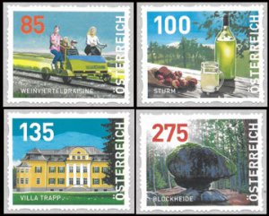 Scott #2458-61 Tourism MNH