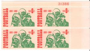 1382: Professional Football - Plate Block - MNH - 31386-UR