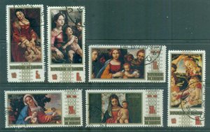 Burundi 1969 Xmas Paintings CTO