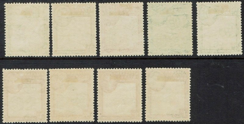 FALKLAND ISLANDS DEPENDENCIES 1946 KGVI THIN MAP SET