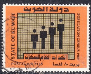 Kuwait #810 Used