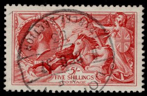 GB GV SG451, 5s bright rose-red, FINE USED. Cat £85. CDS