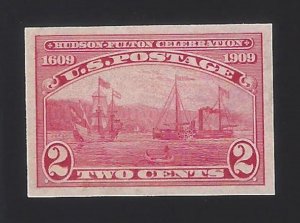 US #373 1909 Carmine Wmk 191 Imperf MNH VF Scv $42.50