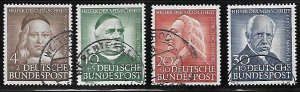 Germany - Semi-Postal - Scott #B334-337 - F- VF - Used