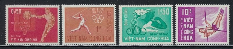 South Vietnam 272-75 MNH 1965 set (fe7090)