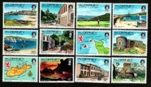 Alderney 1-12 First Issue MNH VF [6350]