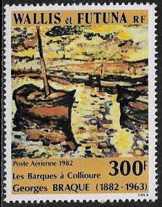 Wallis & Futuna #C113 MNH Stamp - Boats Painting