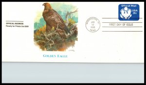 US UO73 Official Mail Fleetwood U/A FDC