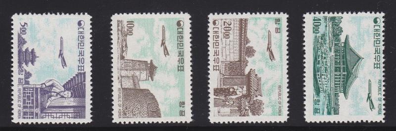 Korea C27 - C30 set complete mint never hinged nice color cv $ 522 ! see pic !