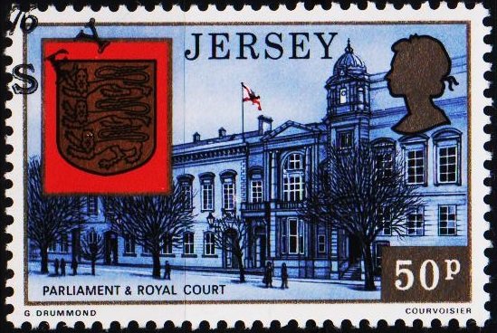 Jersey. 1976 50p S.G.153 Fine Used