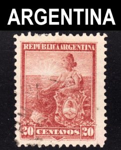 Argentina Scott 134E perf 12 F+ used. FREE...