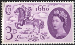 Great Britain #375 3d General Letter Office (1960) MNH*