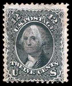 U.S. 1867 GRILLED ISSUES 90  Used (ID # 78349)