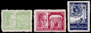 Afghanistan Scott 350-352 (1947) Mint H F-VF Complete Set C