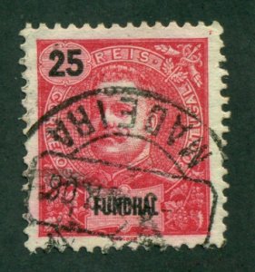 Funchal 1899 #20 U SCV(2020)=$0.55