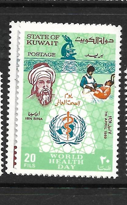 KUWAIT (P0803B)   WORLD HEALTH  DAY SG 447-8  MNH