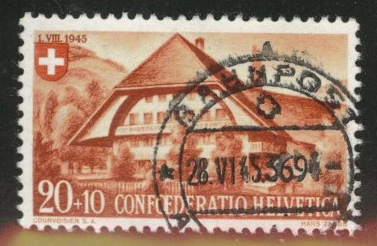 Switzerland Scott B148 used 1945 semipostal