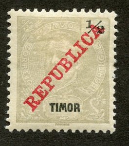 Timor, Scott #106, Unused, Hinged