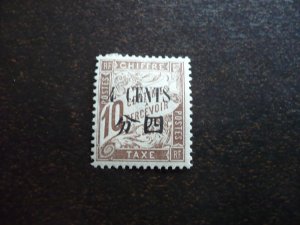 Stamps - French Offices in China - Scott# J34 - Used Part Set of 1 Stamp