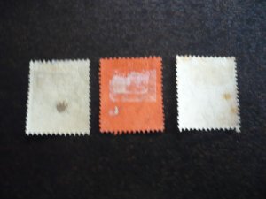 Stamps - Fiji - Scott# 70-72 - Used Part Set of 3 Stamps