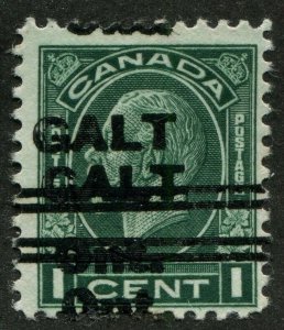 Canada Precancel GALT 1-195-D