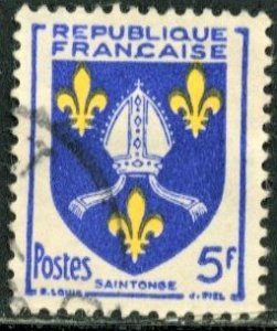 FRANCE #739 , USED - 1954 - FRAN436NS21