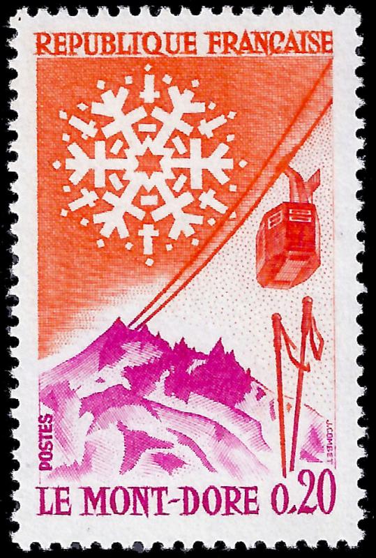 France 1961 Sc 1002 MLH