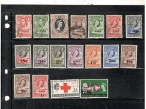 BECHUANALAND COLLECTION ON STOCK SHEETS, MINT/USED
