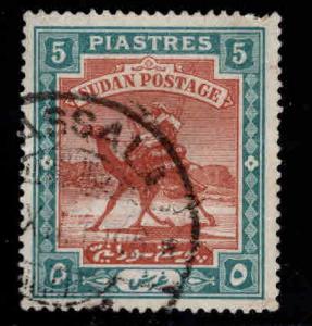 SUDAN Scott 15 Used Camel Post wmk 71, 1898 CV $15