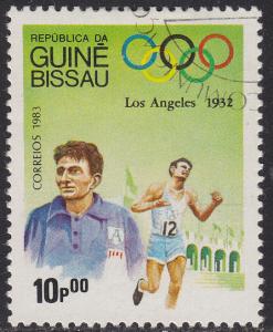 Guinea-Bissau 493 Olympic Running 1983