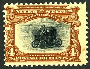 U.S. #296 MINT OG NH