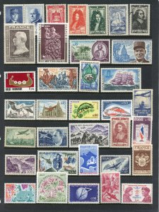 France lot Mint Hinge. (2)