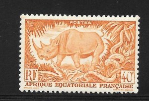 French Equatorial Africa #168 MNH Single