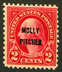 U.S. #646 MINT OG NH