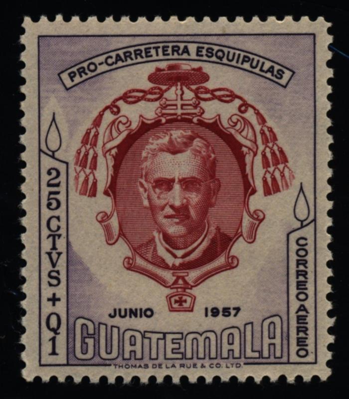 GUATEMALA #B8, CB11-CB14  MINT NEVER HINGED COMPLETE SET ( 5 )