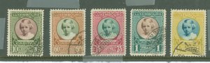 Luxembourg #B30-34  Single (Complete Set)