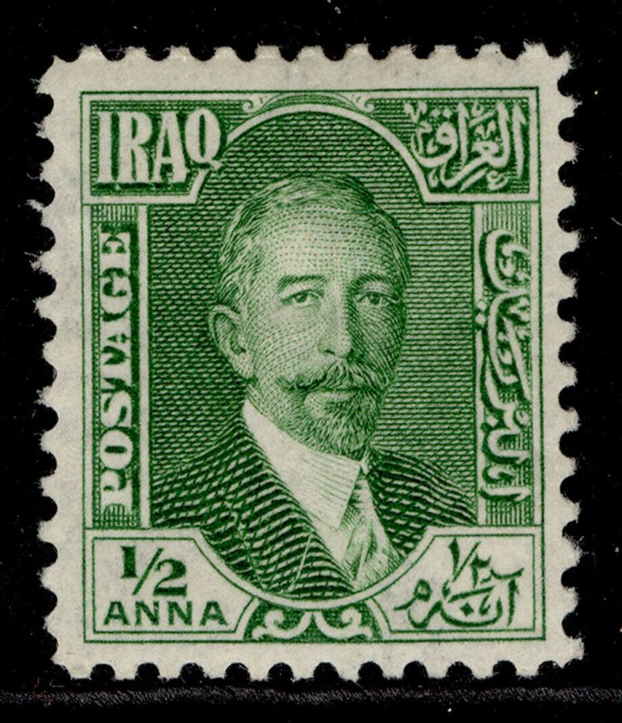 IRAQ GV SG80, ½a green, M MINT.