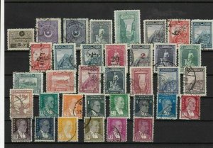 turkey 1924-31 used stamps  ref 7966