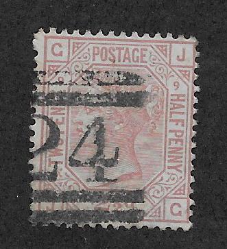 GREAT BRITAIN SC# 67  PL# 9  F/U